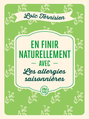 cover image of En finir naturellement avec les allergies saisonnières